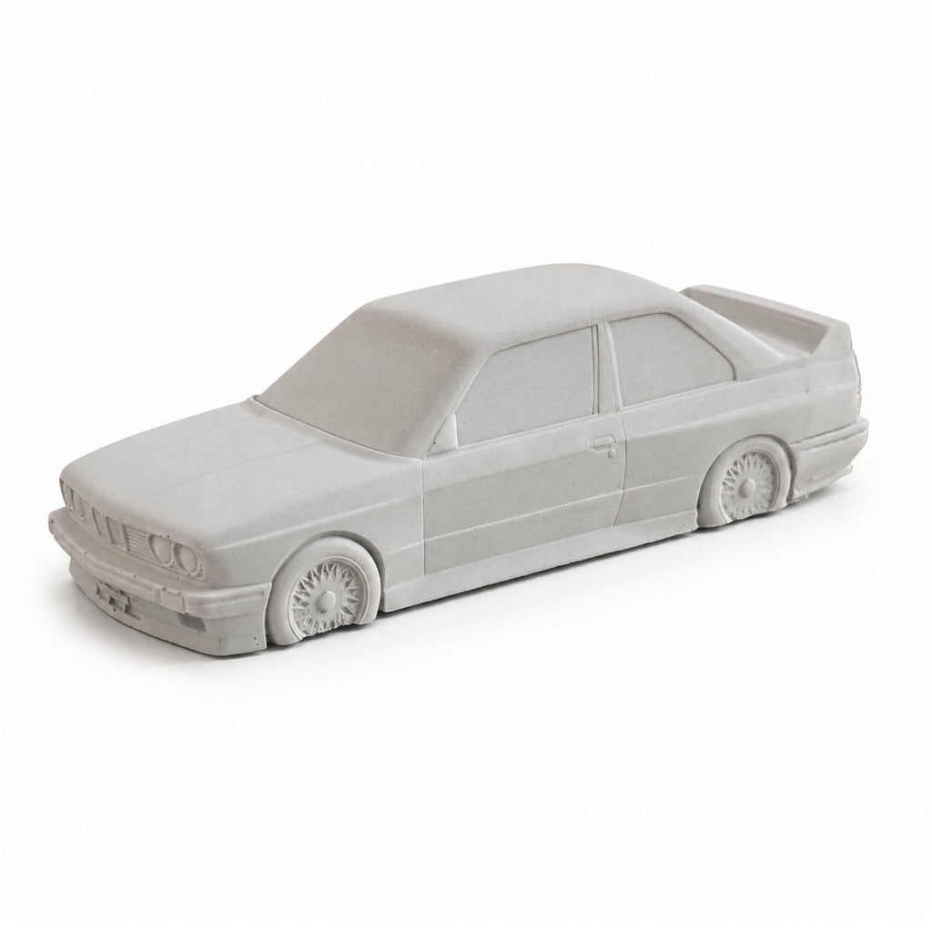 BMW E30 M3 angled view