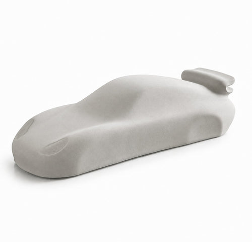Porsche Carrera angled view